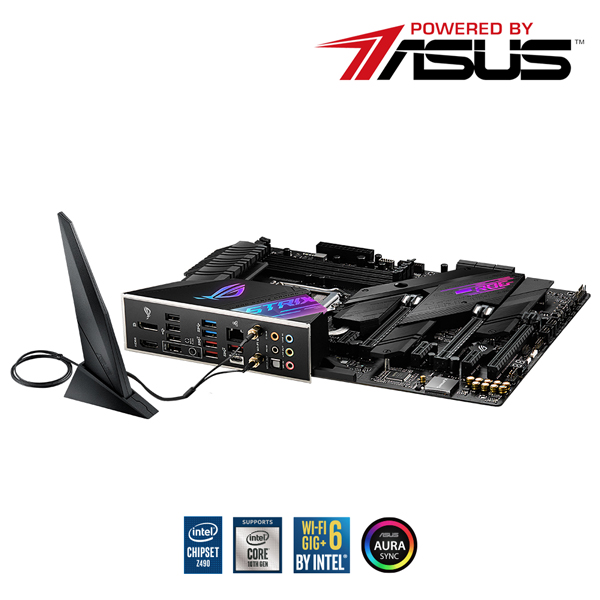 Main Asus ROG Strix Z490-E Gaming (Chipset Intel Z490/ Socket LGA1200/ VGA onboard)